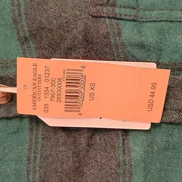 AMERICAN EAGLE OUTFITTERS FLANNEL - Picture 5 of 6